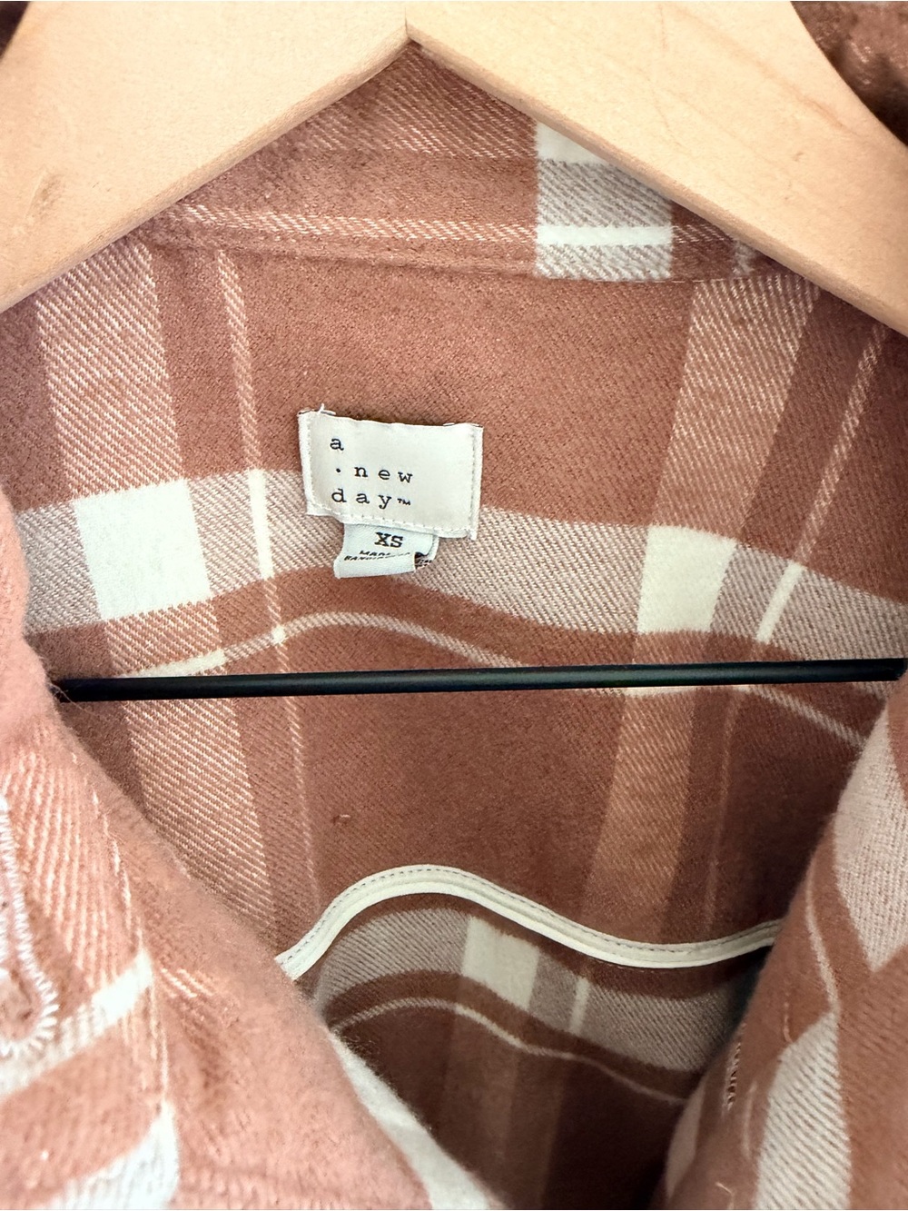 A new day flannel jacket xs - Picture 2 of 3